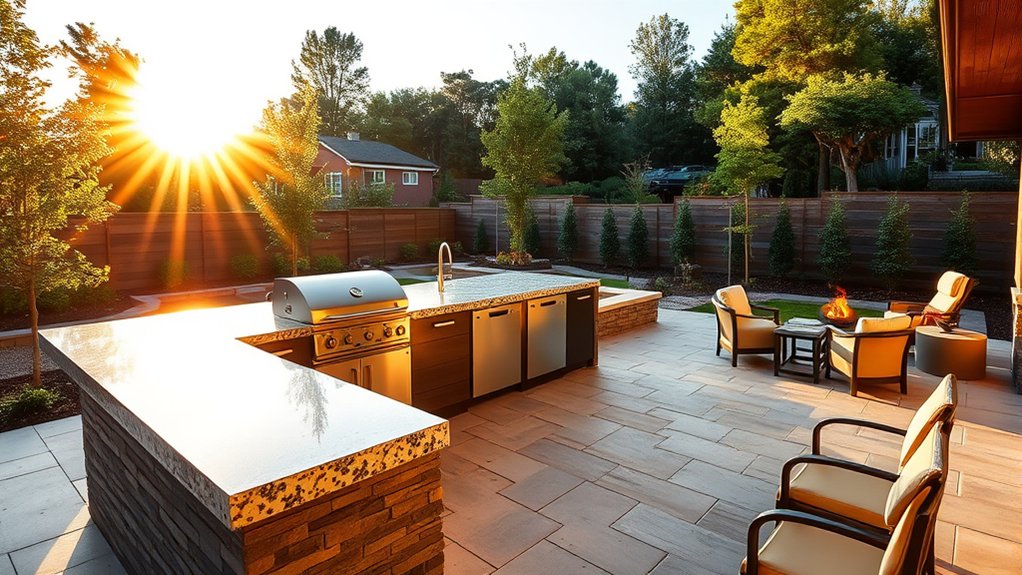 outdoor kitchen cost estimates