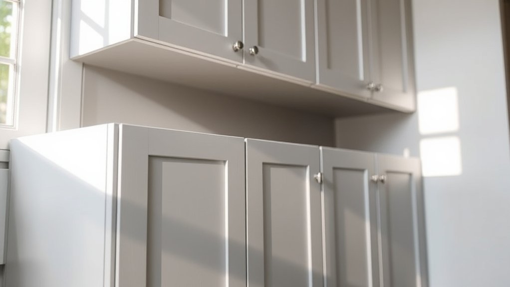paintable versatile kitchen cabinets