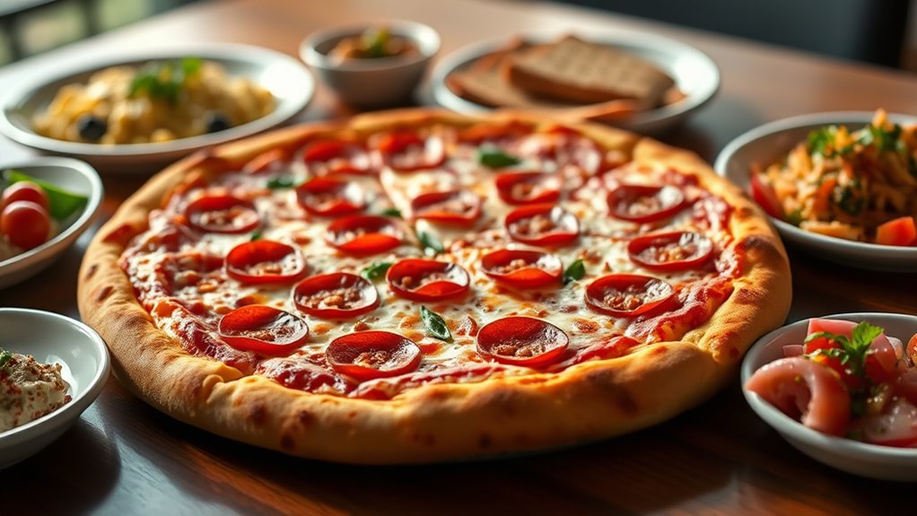 pepperoni pizza customization options