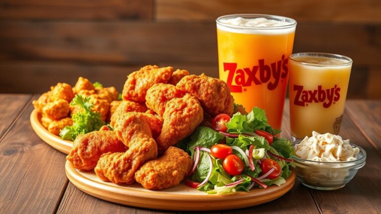 popular zaxby menu items