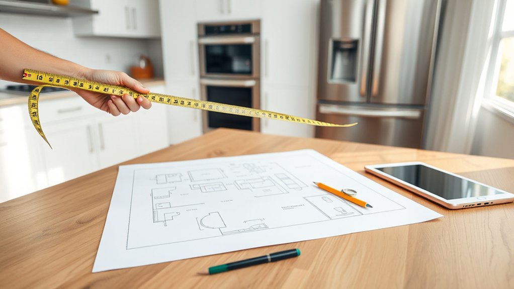 prepare measure sketch organize