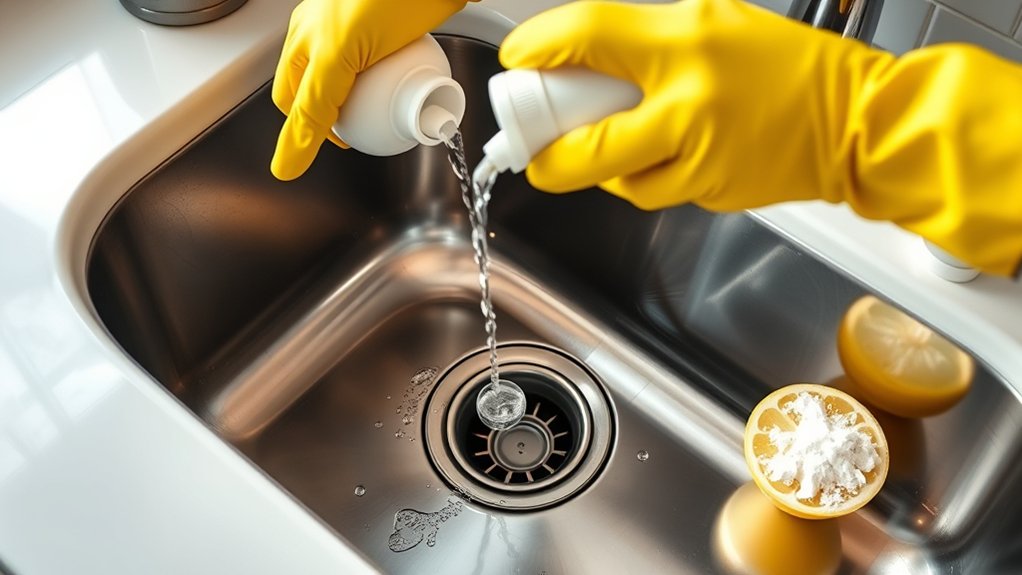 prevent clogs and odors
