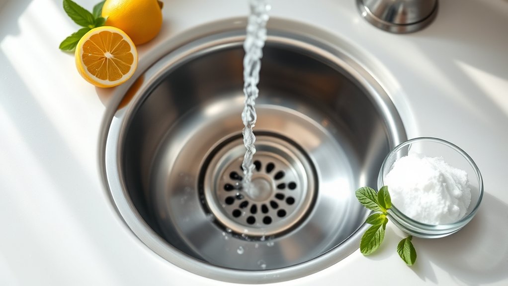 prevent kitchen sink odors