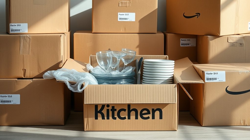 proper kitchenware packaging tips