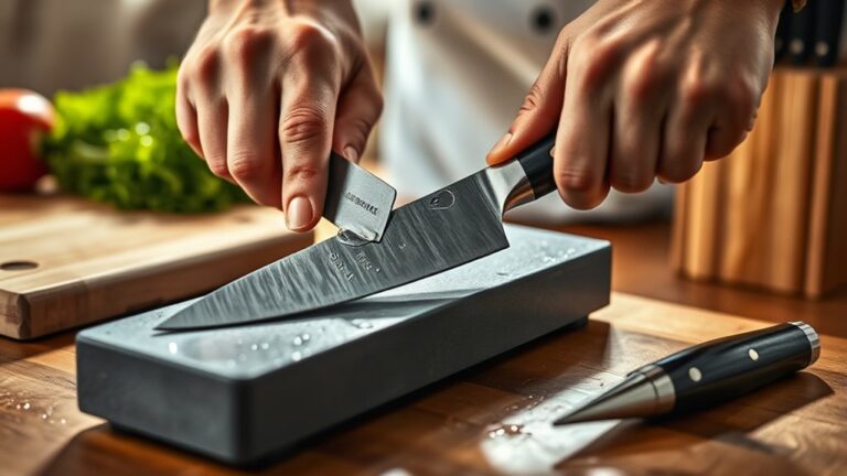 proper knife sharpening process