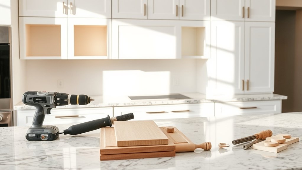 refacing cabinets step by step