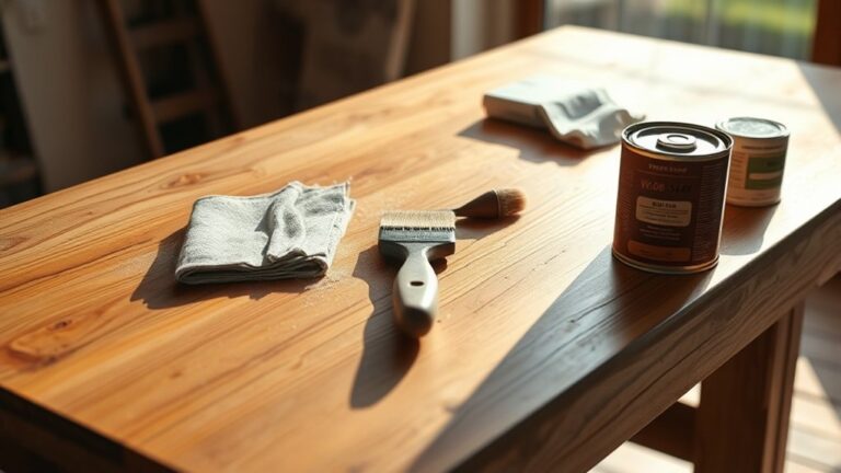 refinish wooden kitchen table