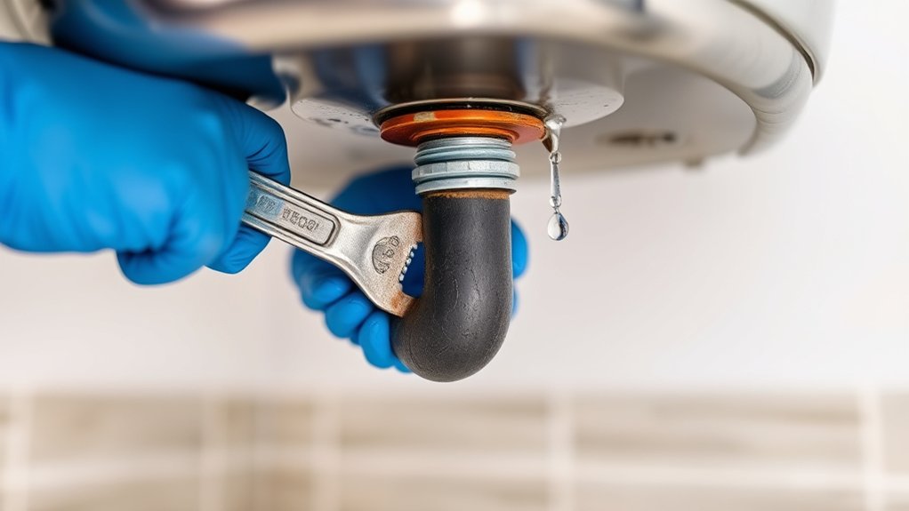 remove and inspect drain components