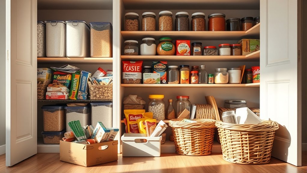 remove expired unused foods