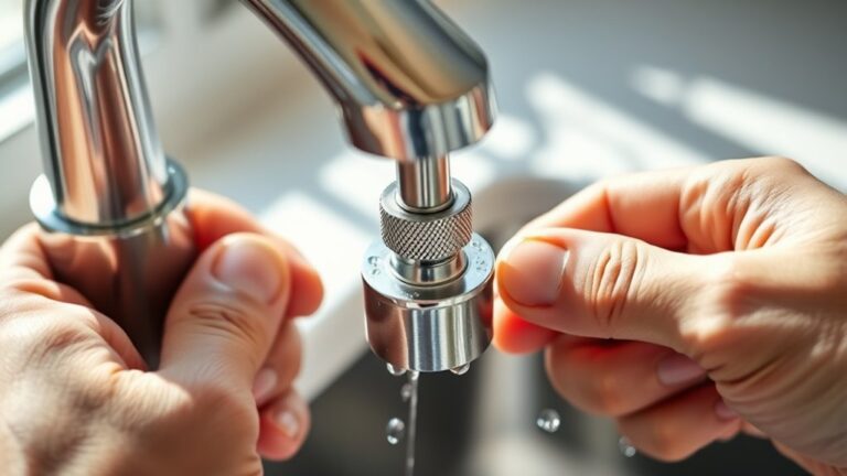 remove faucet aerator easily
