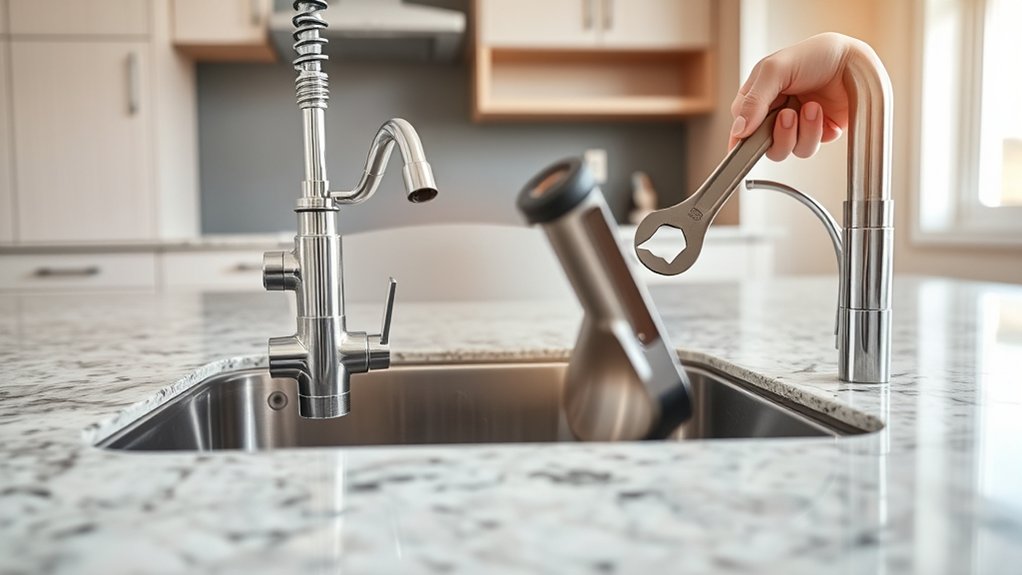 remove sink in five