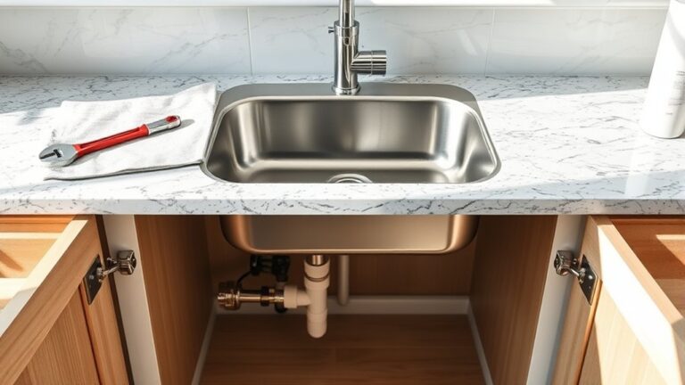 replace kitchen sink easily