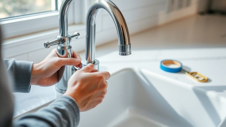replace sink faucet easily