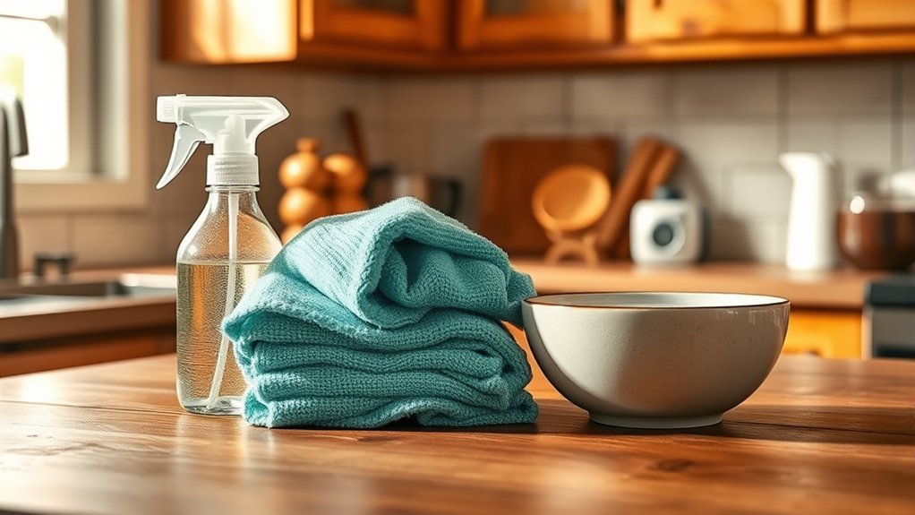 safe gentle cabinet cleaning
