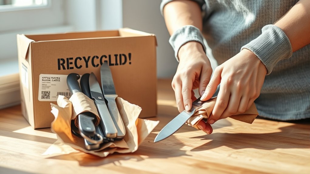safe knife disposal options