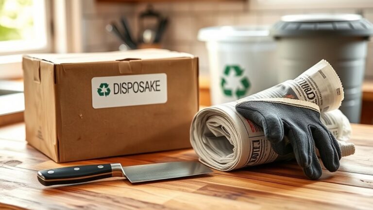 safely discard old knives