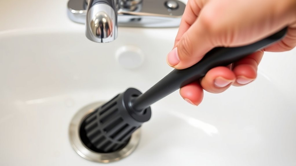 seal plunge drain repeat