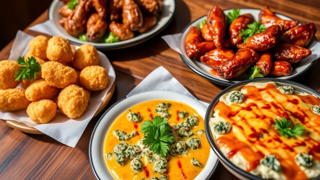 shareable customizable appetizer options