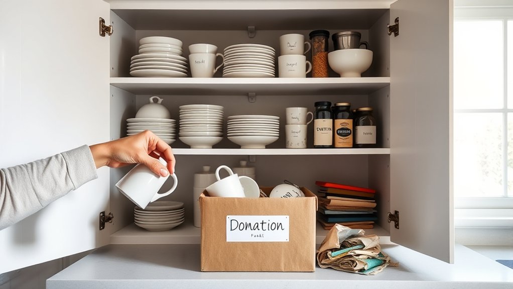sort donate recycle discard
