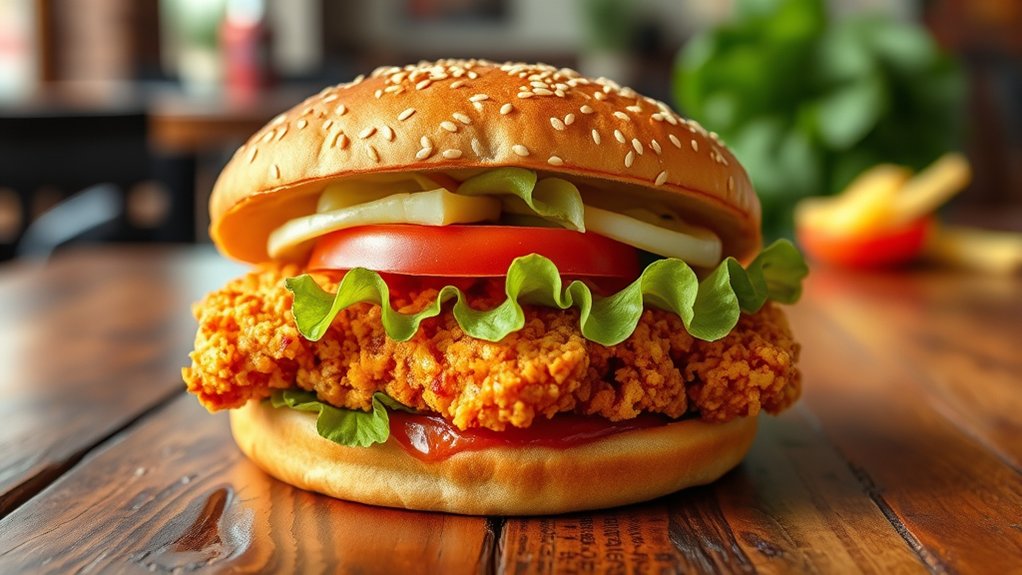 spicy crispy juicy flavorful