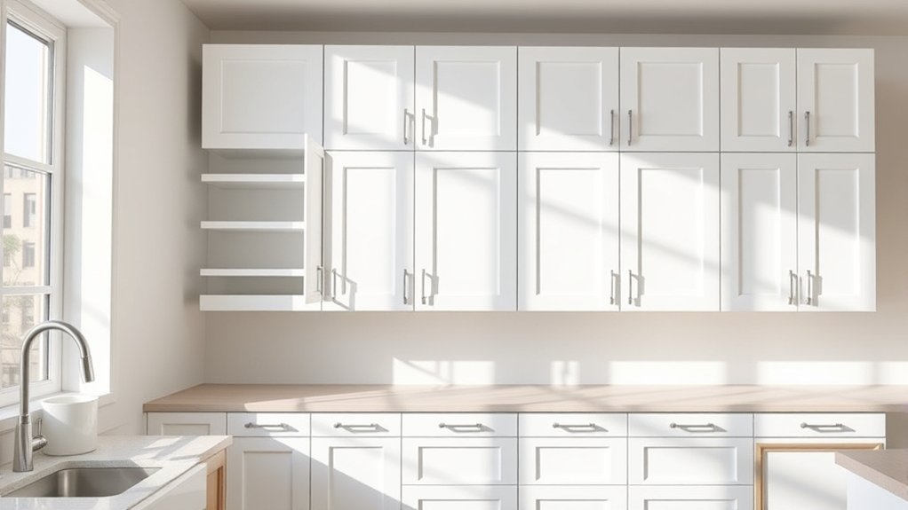 standard cabinet widths range