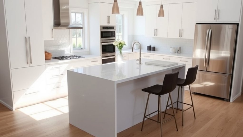 standard counter height adjustment