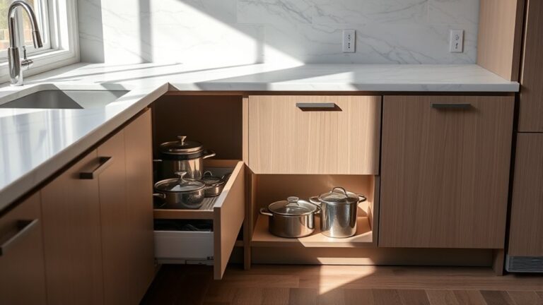 standard kitchen cabinet depth