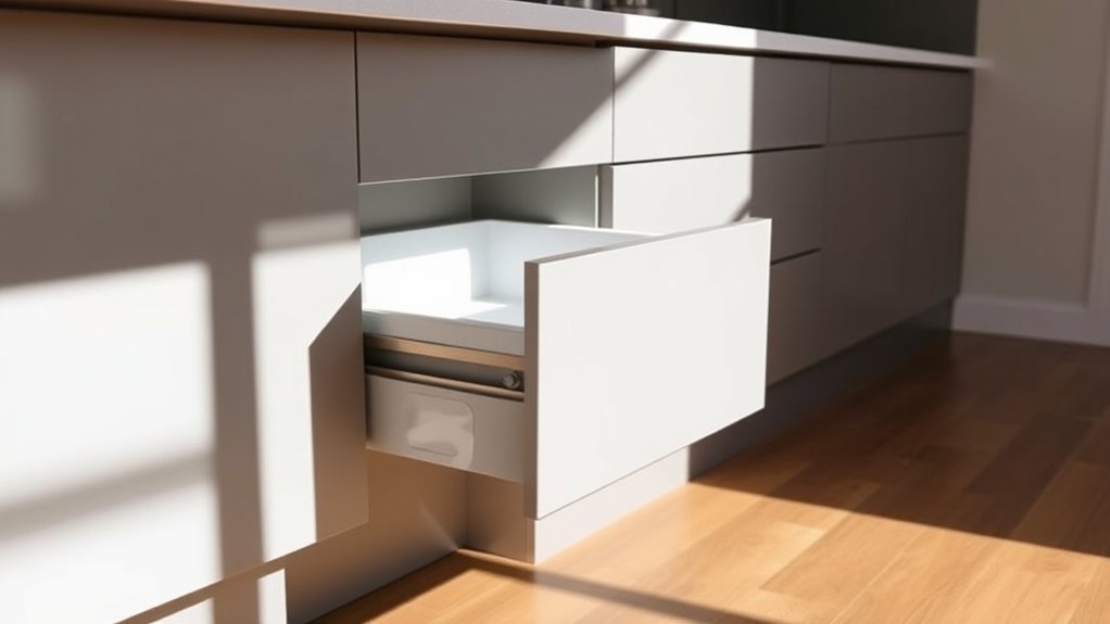 standard kitchen cabinet depth