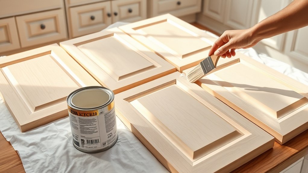 step by step cabinet painting