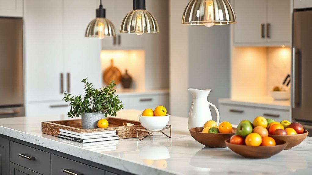stylish kitchen island decor