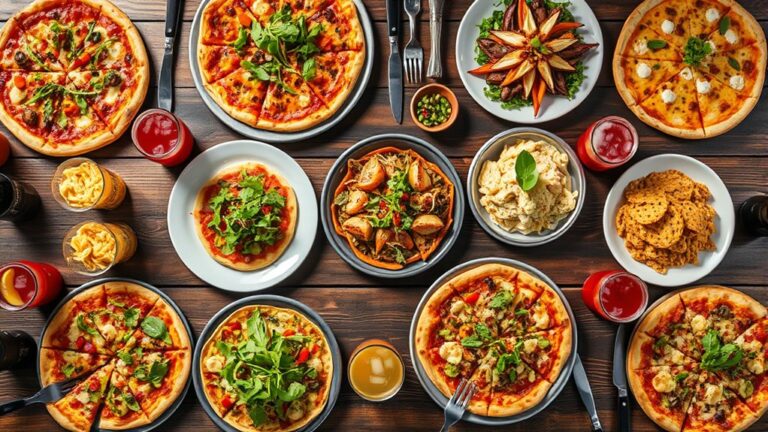 top california pizza items