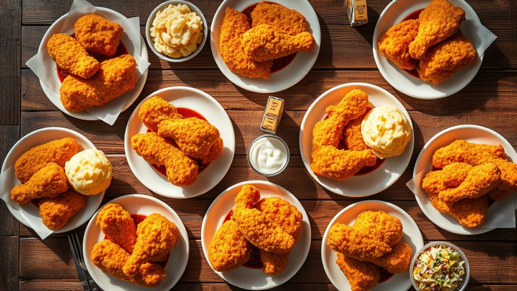 top church chicken menu