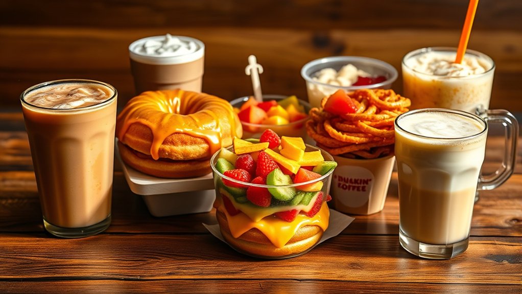 top dunkin menu picks