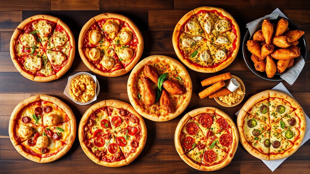 top pizza menu picks