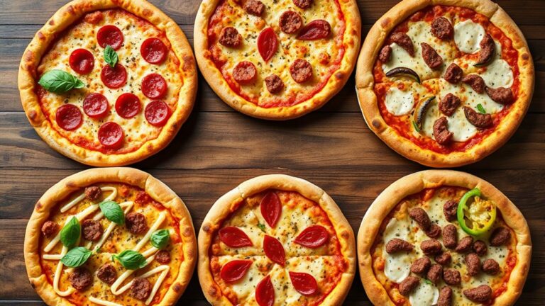 top pizza menu picks