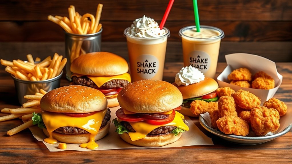 top shake shack menu items