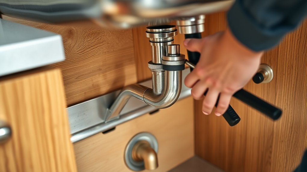 turn off water remove sink
