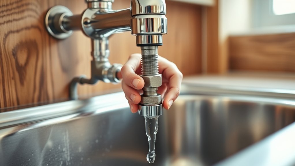 turn off water valves