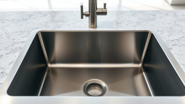 typical kitchen sink width