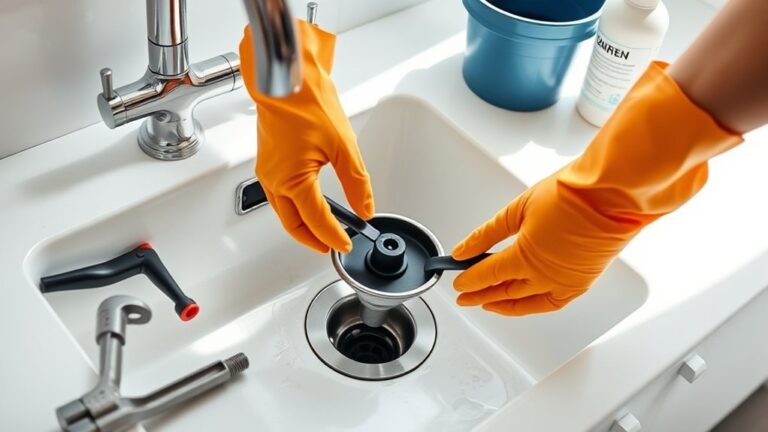 unclog kitchen sink drain