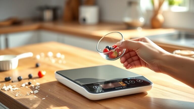 weigh ingredients accurately